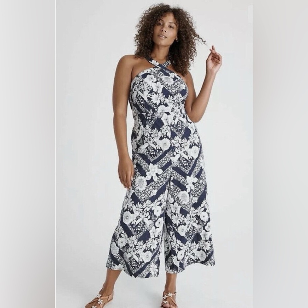 Maeve Halter neck jumpsuit